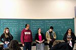 APS - Acadêmicos de Direito realizam atividade junto à comunidade no Colégio Estadual Pedro Macedo