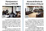 Alunos de Direito visitam Tribunal de Contas do Estado do Paraná