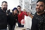 Alunos realizam dinâmica para analisar riscos