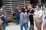 Acadêmicos do curso de Administração visitam Indústria de Móveis Clamom